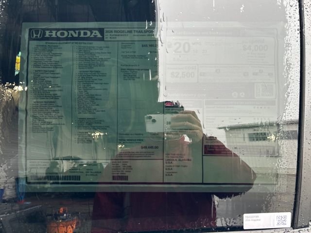 New 2026 Honda Ridgeline TrailSport image 14