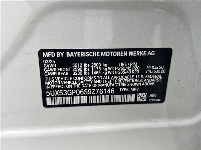 Used 2025 BMW X3 xDrive30i w/ Convenience Package image 25