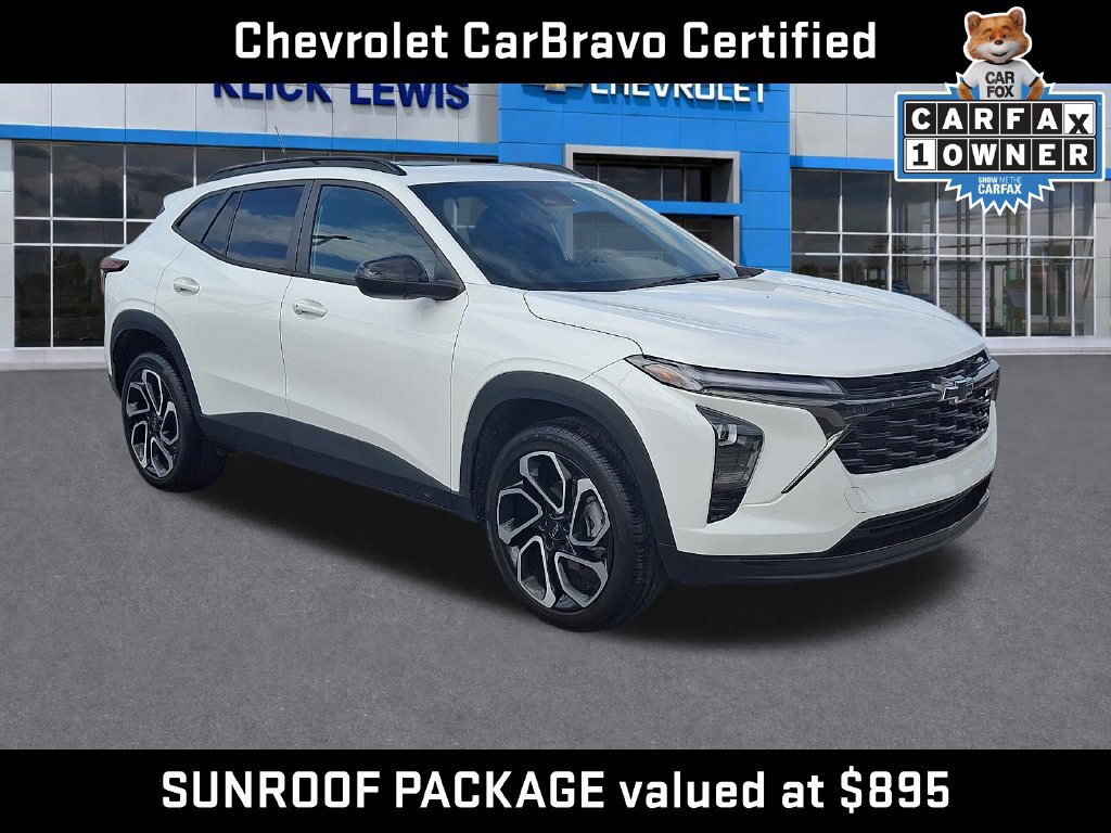Certified 2024 Chevrolet Trax RS w/ Sunroof Package FWD 360° Tour