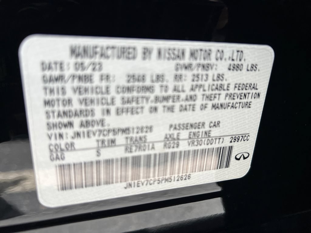 Used 2023 INFINITI Q50 Sensory RWD image 31