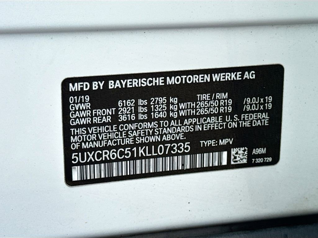 Used 2019 BMW X5 xDrive40i w/ Convenience Package image 34