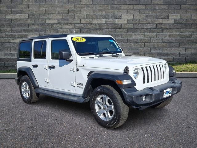 Used 2018 Jeep Wrangler Unlimited Sport S AWD/4WD image 1