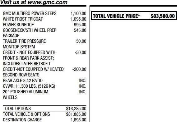 Used 2022 GMC Sierra 2500 Denali image 2