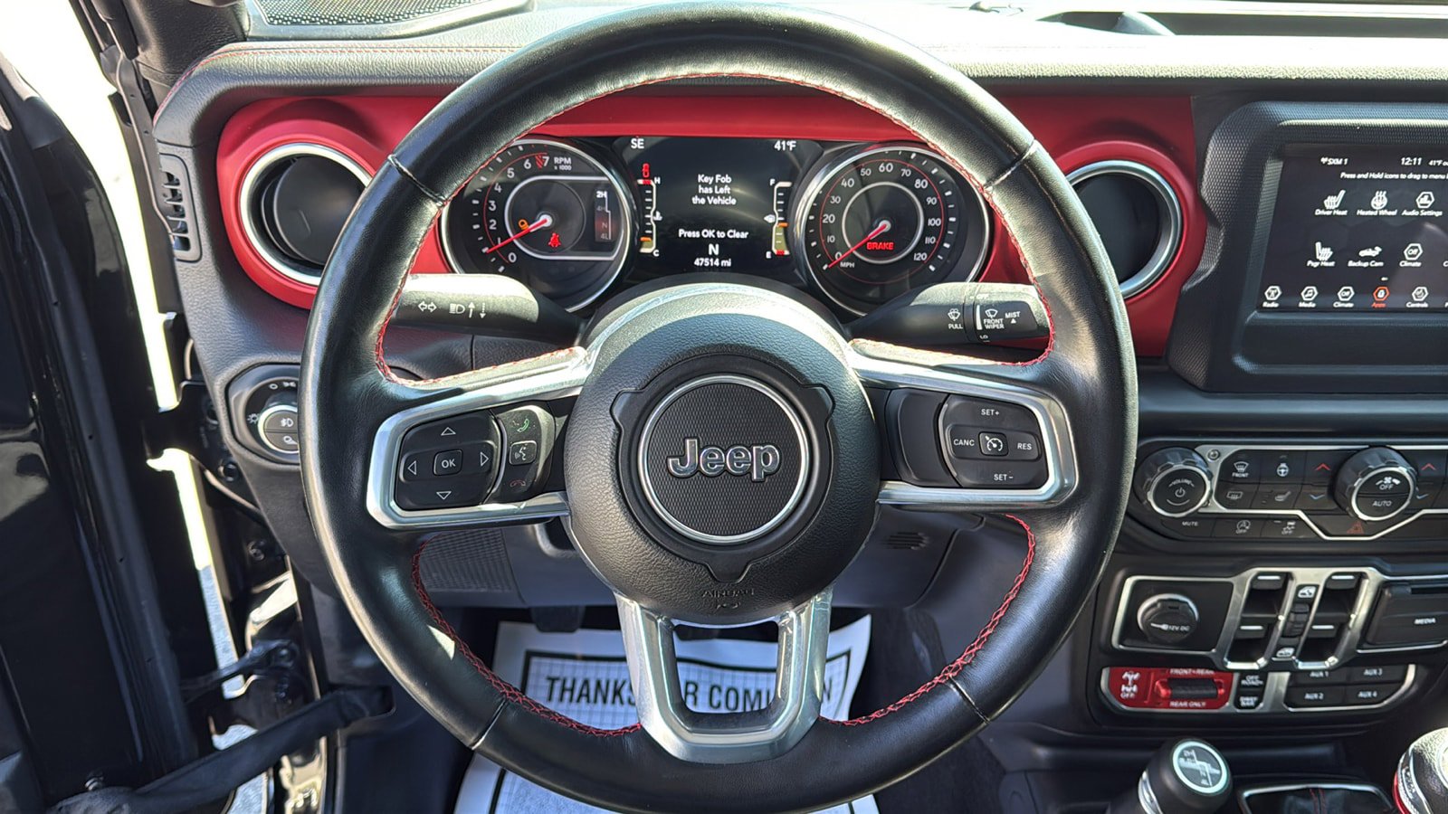 Used 2021 Jeep Gladiator Rubicon w/ LED Lighting Group AWD/4WD image 13