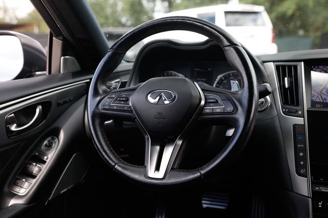 Used 2018 INFINITI Q50 Red Sport 400 w/ Sensory Package (Sport) RWD image 31