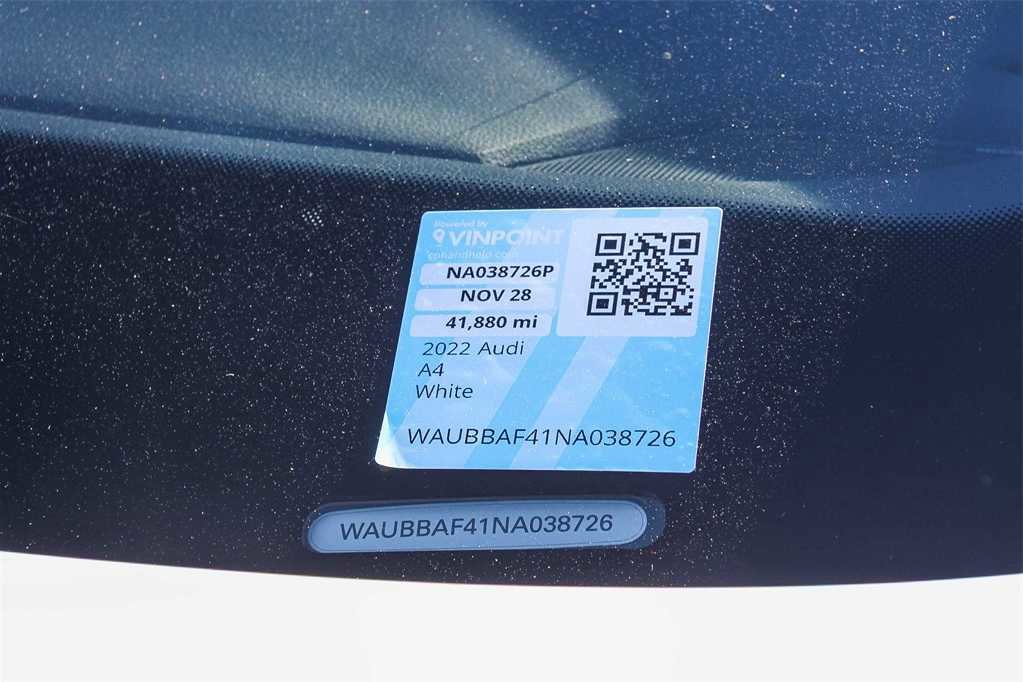 Used 2022 Audi A4 2.0T Premium Plus w/ Premium Plus Package image 28