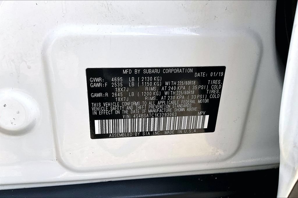 Used 2019 Subaru Outback 2.5i Touring AWD/4WD image 35