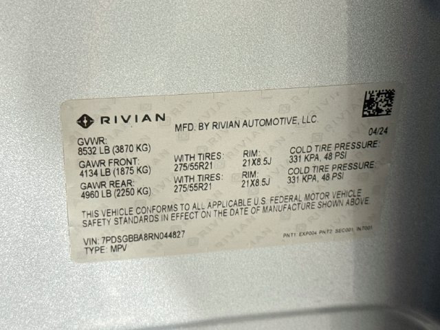 Used 2024 Rivian R1S Adventure Dual AWD/4WD image 38