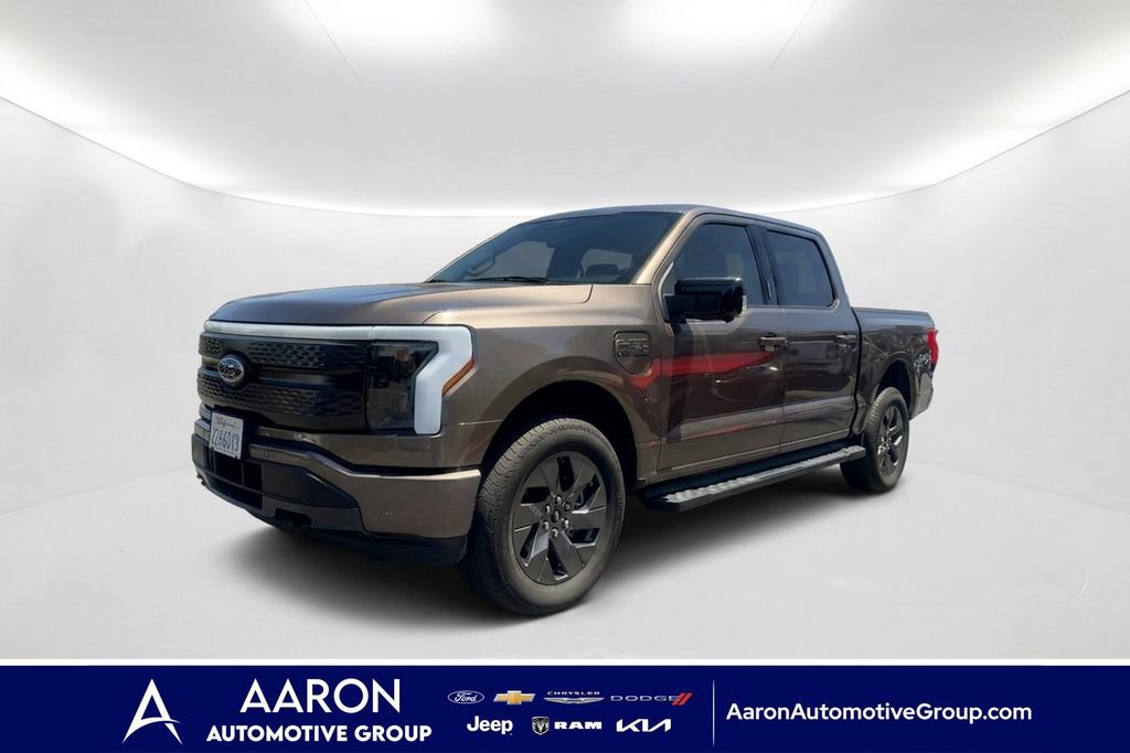 Used 2023 Ford F150 Lightning XLT w/ Equipment Group 312A High AWD/4WD image 1