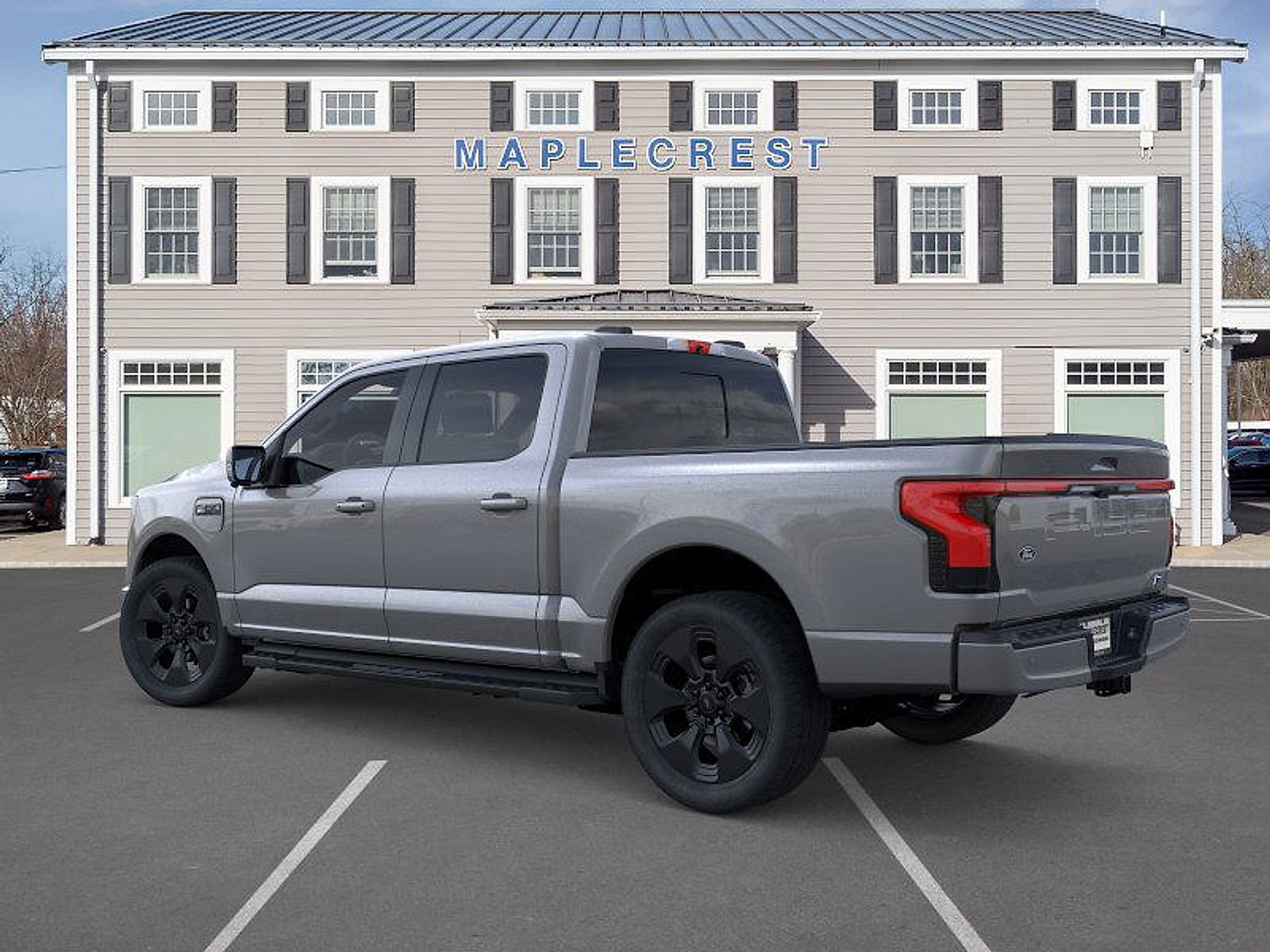 New 2025 Ford F150 Lightning Platinum w/ Dark Elements Package image 4