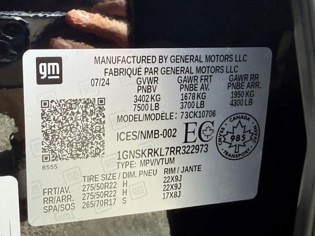 Used 2024 Chevrolet Tahoe RST w/ Sport Performance Package image 29