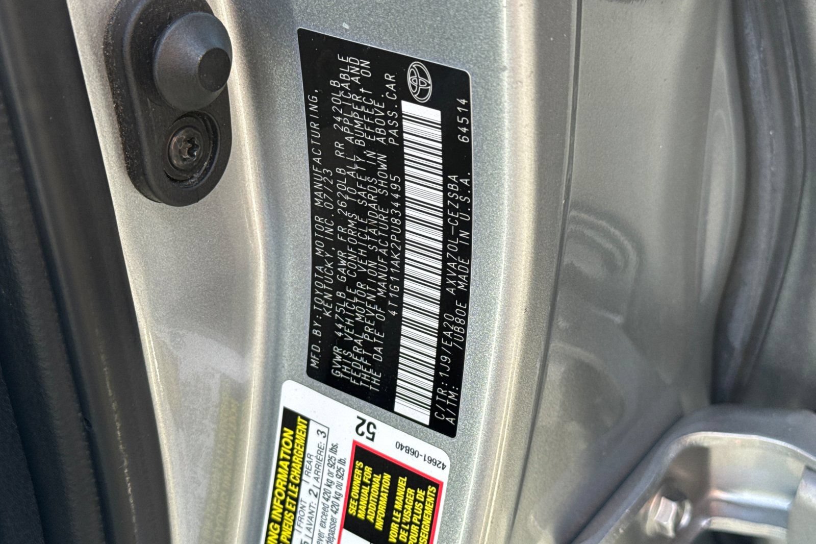 Used 2023 Toyota Camry SE FWD image 27