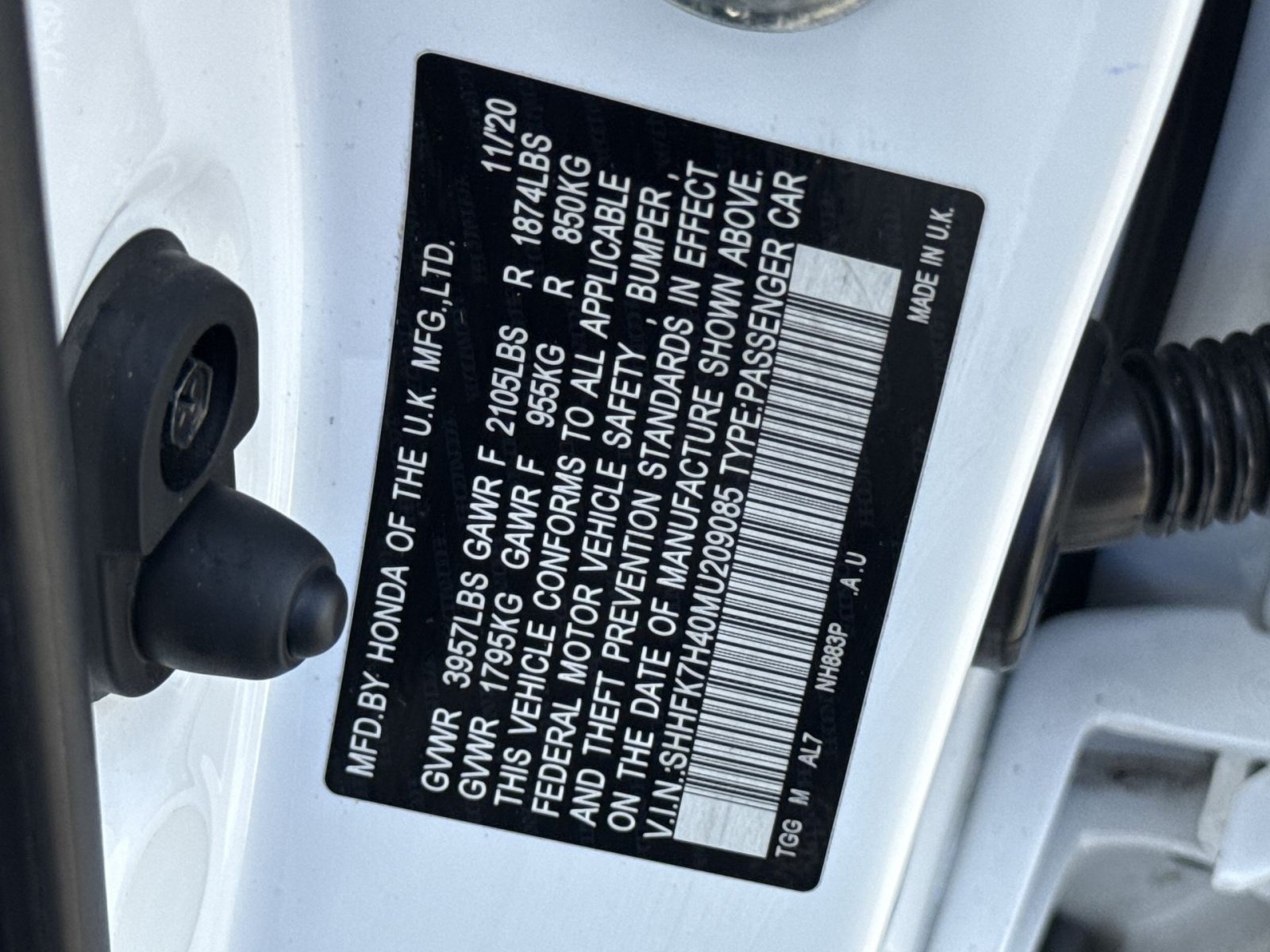 Used 2021 Honda Civic Sport image 28