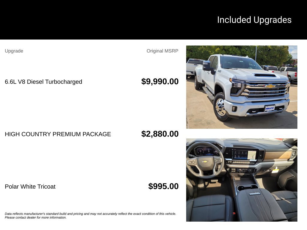 New 2026 Chevrolet Silverado 3500 High Country w/ High Country Premium Package AWD/4WD image 5