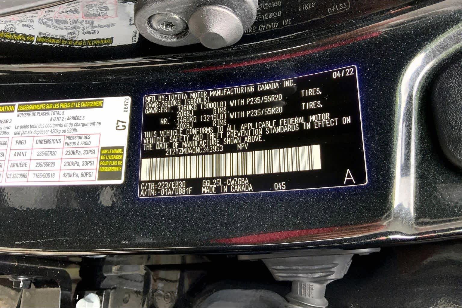 Certified 2022 Lexus RX 350 F Sport AWD/4WD image 37