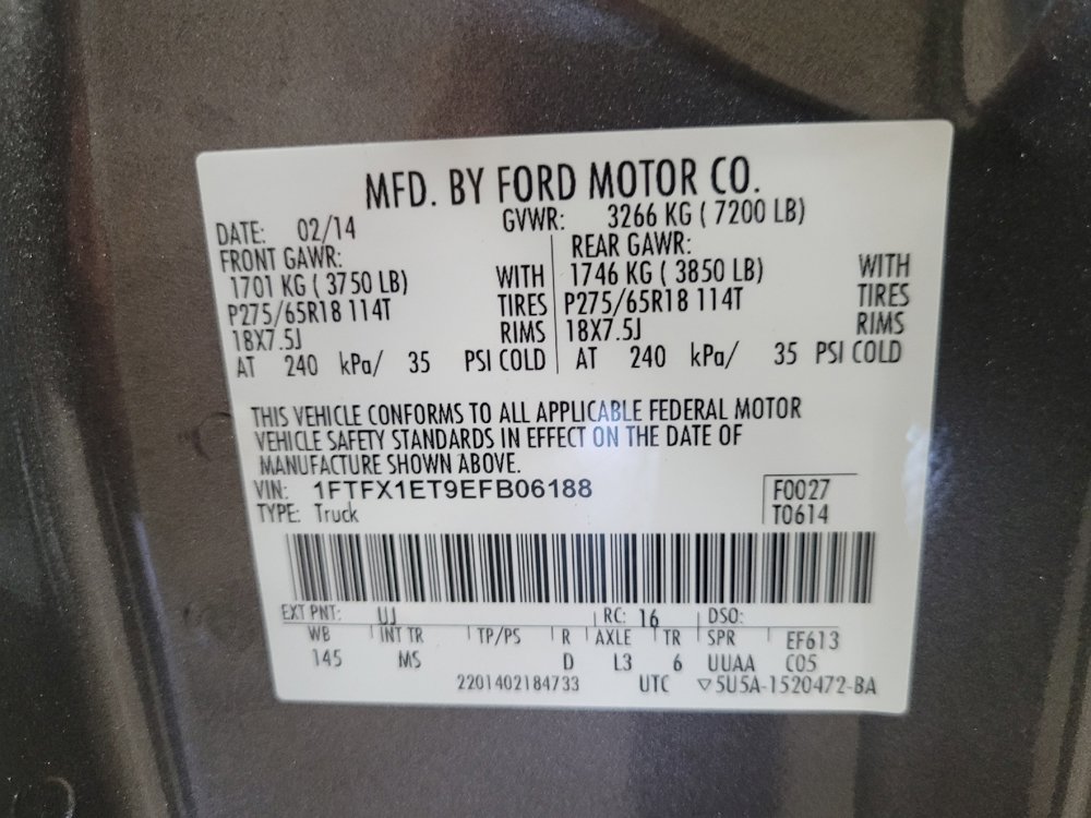Used 2014 Ford F150 XLT w/ Equipment Group 302A Luxury AWD/4WD image 33