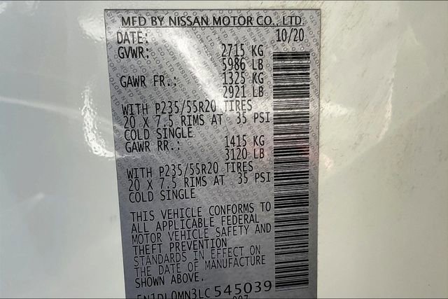 Used 2020 INFINITI QX60 Signature Edition image 35