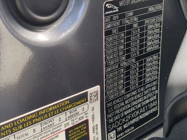 Used 2019 Jaguar F-PACE Prestige image 25