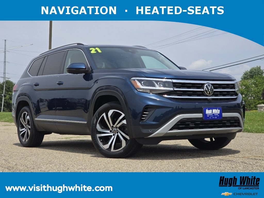 Used 2021 Volkswagen Atlas SEL Premium AWD/4WD image 1