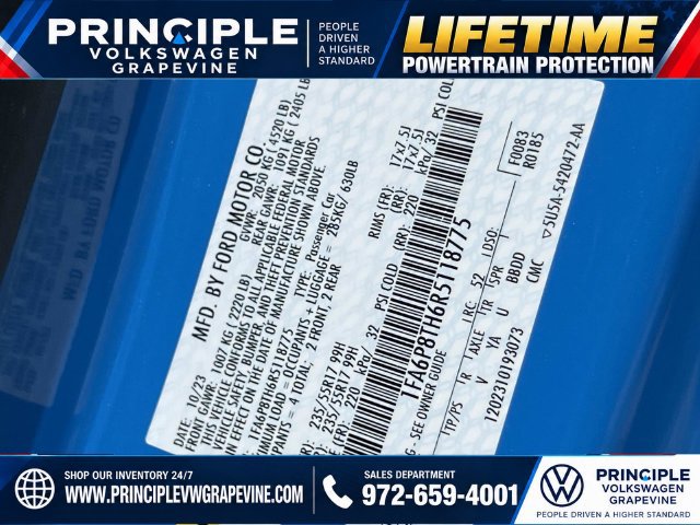 Used 2024 Ford Mustang Coupe RWD image 27