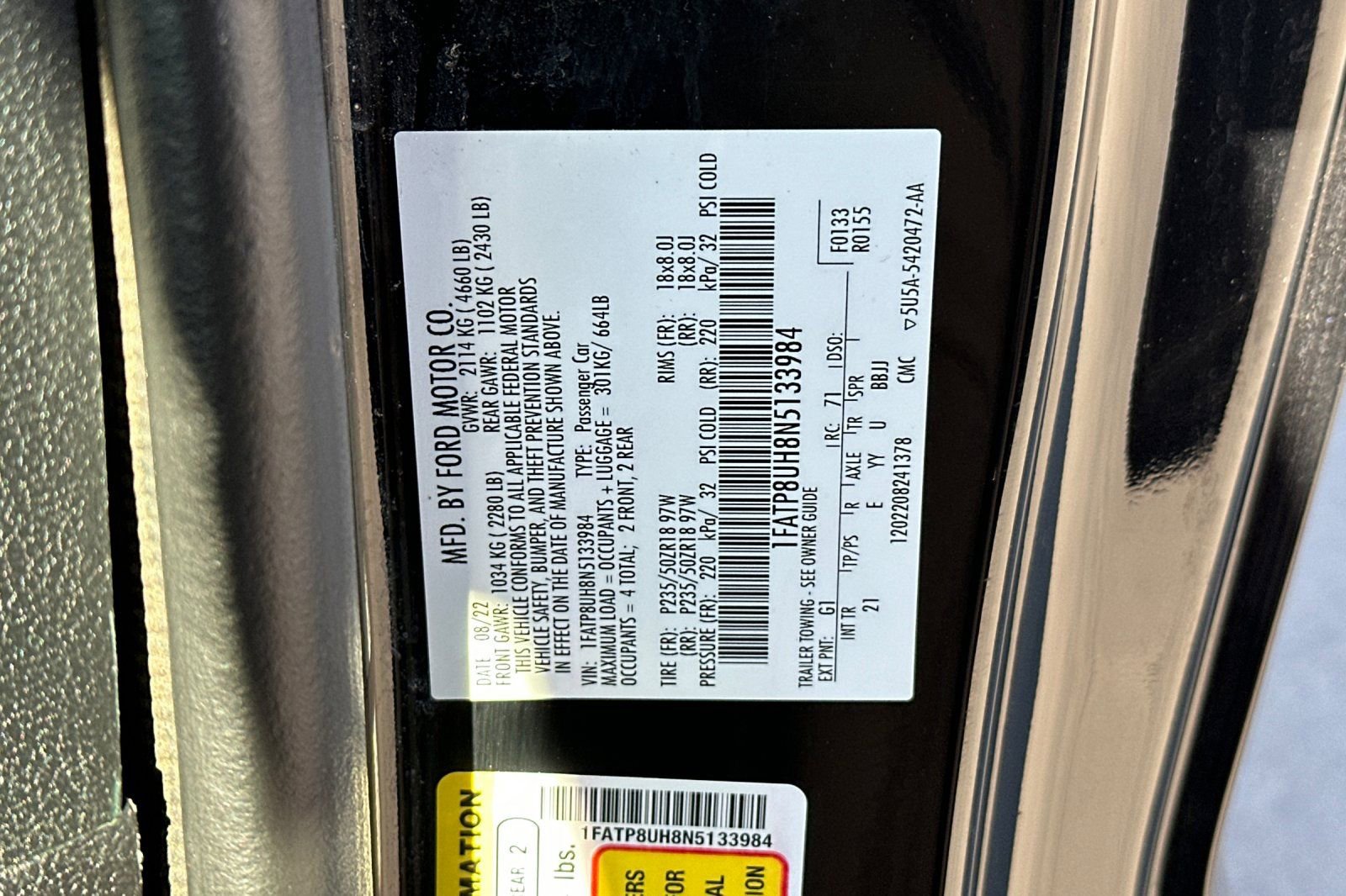 Used 2022 Ford Mustang Convertible w/ Equipment Group 101A image 29