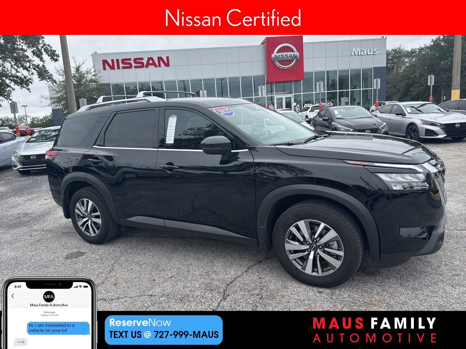 Certified 2025 Nissan Pathfinder SL image 1