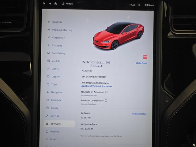 Used 2018 Tesla Model S 75D AWD/4WD image 23