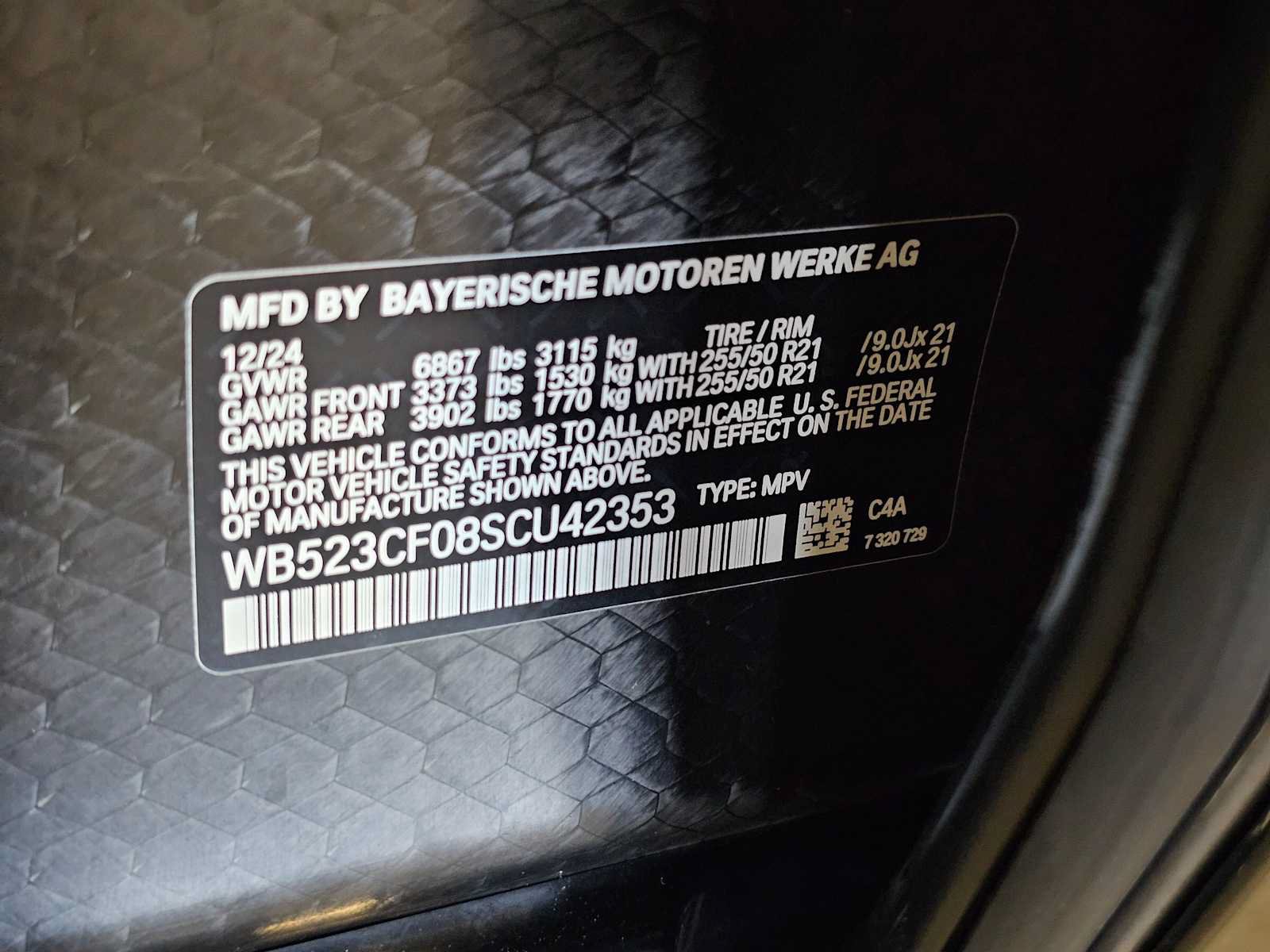 Used 2025 BMW iX xDrive50 w/ Sport Package AWD/4WD image 34