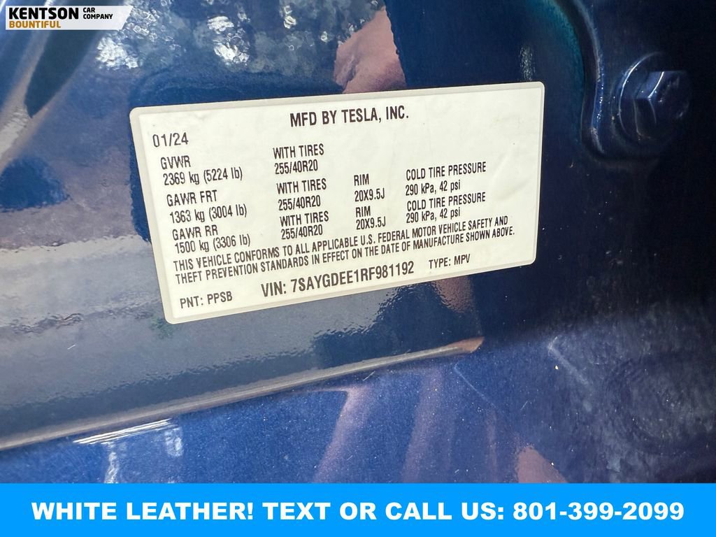 Used 2024 Tesla Model Y Long Range AWD/4WD image 25