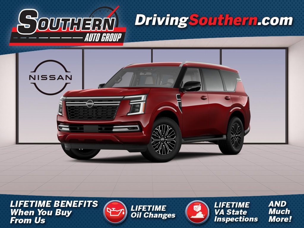 New 2026 Nissan Armada SL w/ Captain's Chari Seat Package AWD/4WD 360° Tour