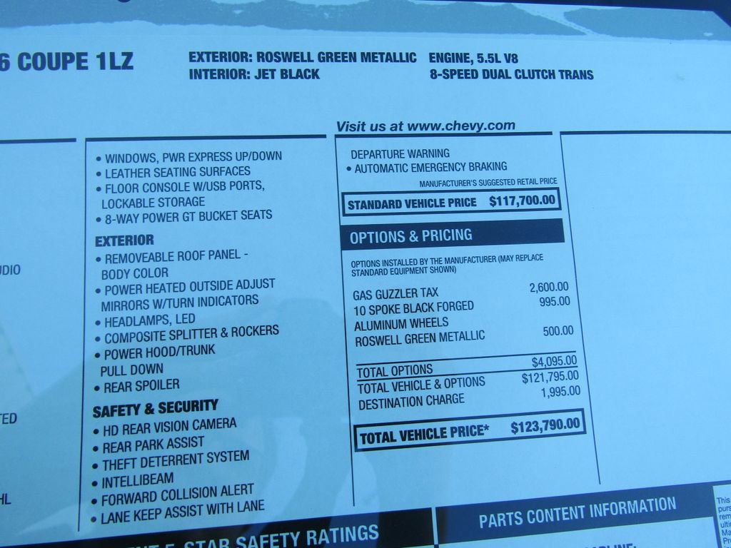 New 2026 Chevrolet Corvette Z06 image 44