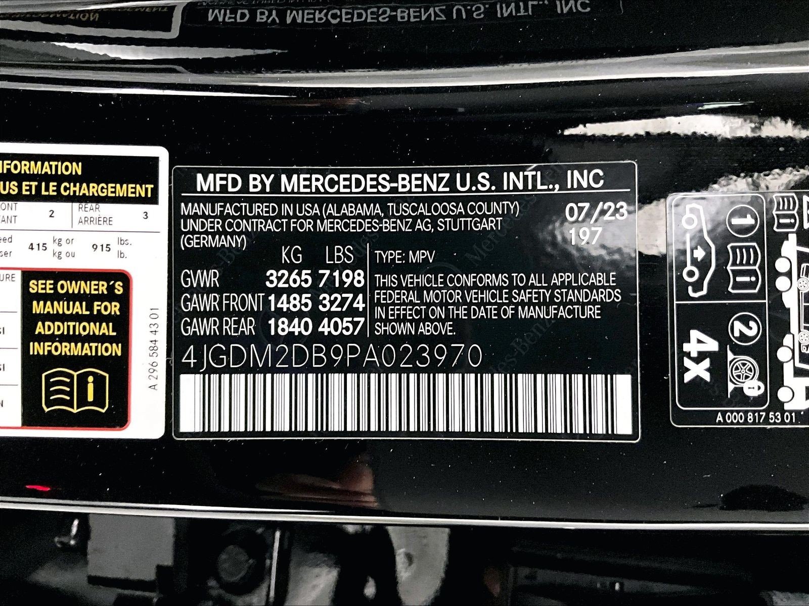 Certified 2023 Mercedes-Benz EQS 450+ SUV image 31