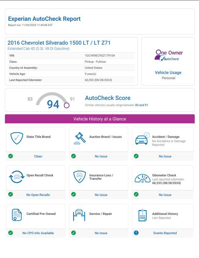 Used 2016 Chevrolet Silverado 1500 LT image 36