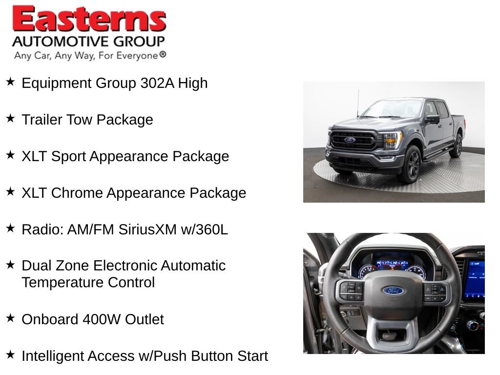 Used 2023 Ford F150 XLT w/ Equipment Group 302A High AWD/4WD image 11