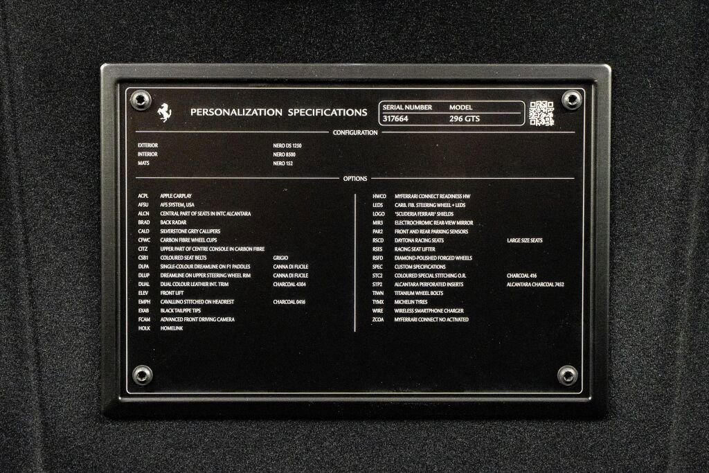 Used 2025 Ferrari 296 GTS image 24