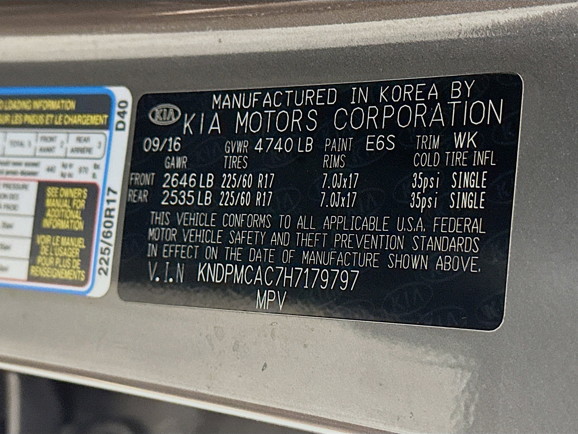 Used 2017 Kia Sportage LX image 12