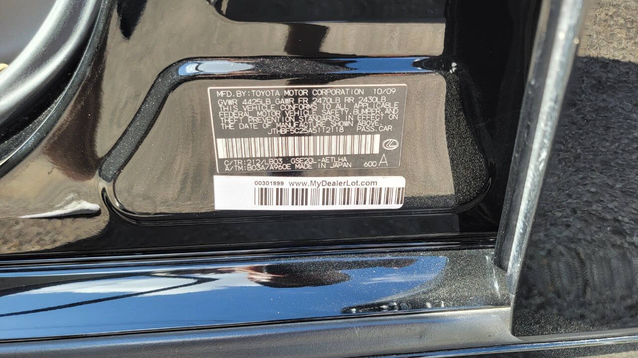 Used 2010 Lexus IS 250 RWD image 18