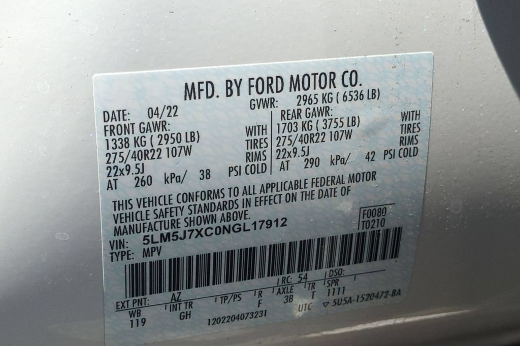 Used 2022 Lincoln Aviator Reserve w/ Equipment Group 201A AWD/4WD image 22