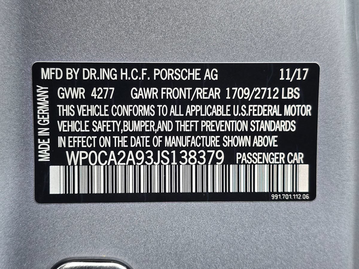 Used 2018 Porsche 911 Carrera RWD image 45