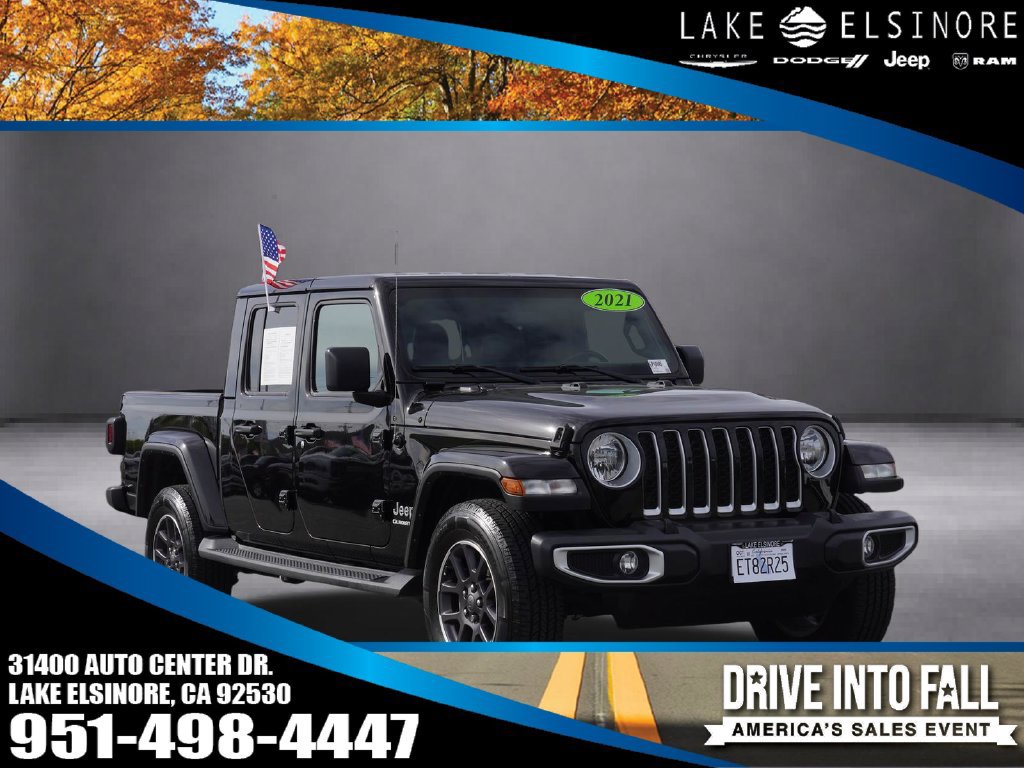 Used 2021 Jeep Gladiator Overland w/ Popular Equipment Package AWD/4WD 360° Tour