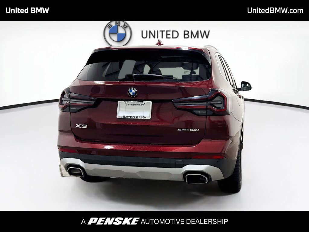 Used 2022 BMW X3 sDrive30i w/ Premium Package 2 RWD image 5