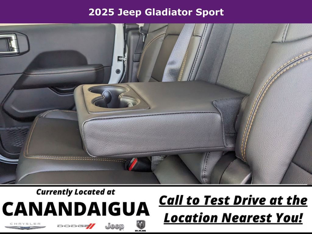 New 2025 Jeep Gladiator Sport AWD/4WD image 24