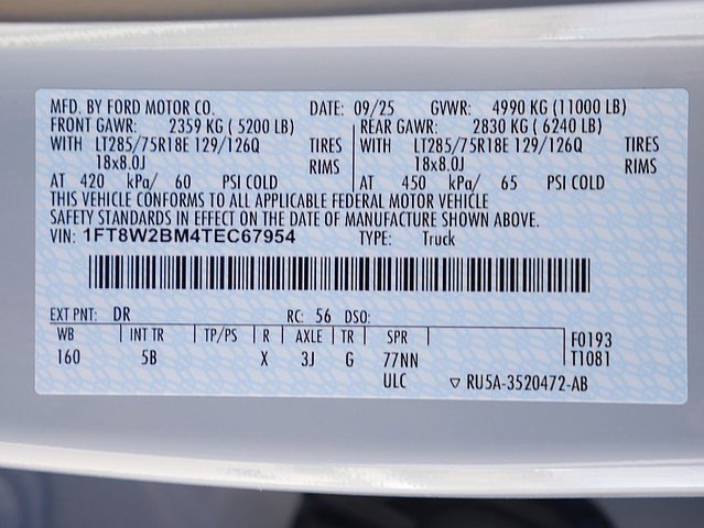 New 2026 Ford F250 Lariat w/ Tremor Off-Road Package image 45