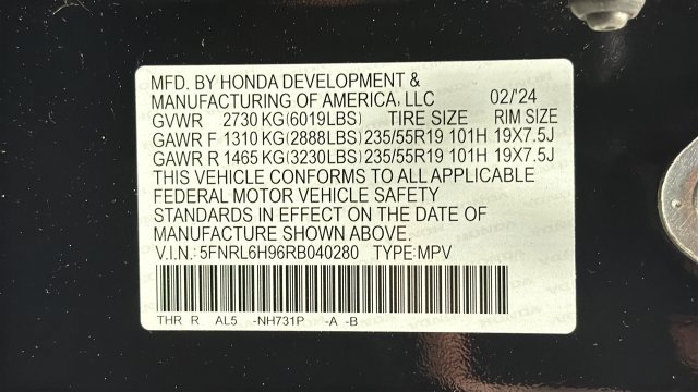 Used 2024 Honda Odyssey Elite image 29