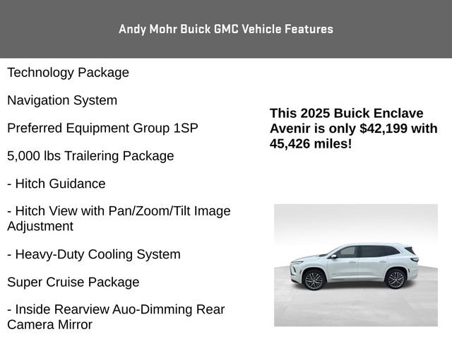 Used 2025 Buick Enclave Avenir w/ Super Cruise Package FWD image 12