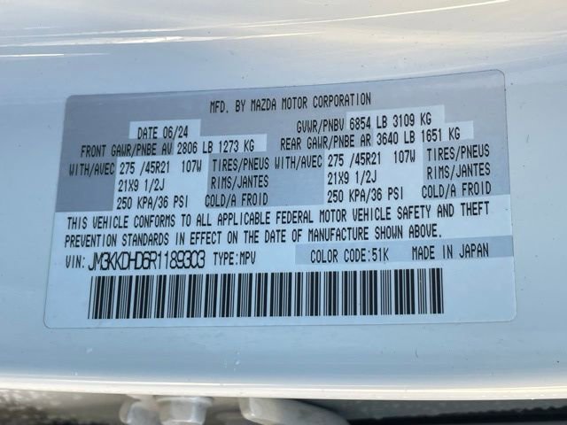 Used 2024 MAZDA CX-90 3.3 Turbo w/ Premium Package image 37