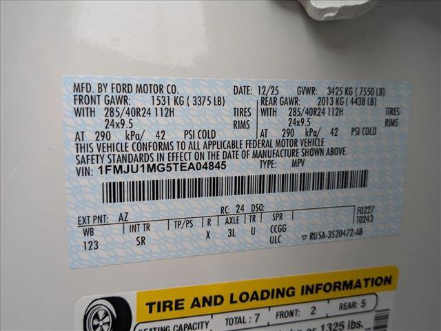 New 2026 Ford Expedition Platinum w/ Platinum Ultimate Package image 17