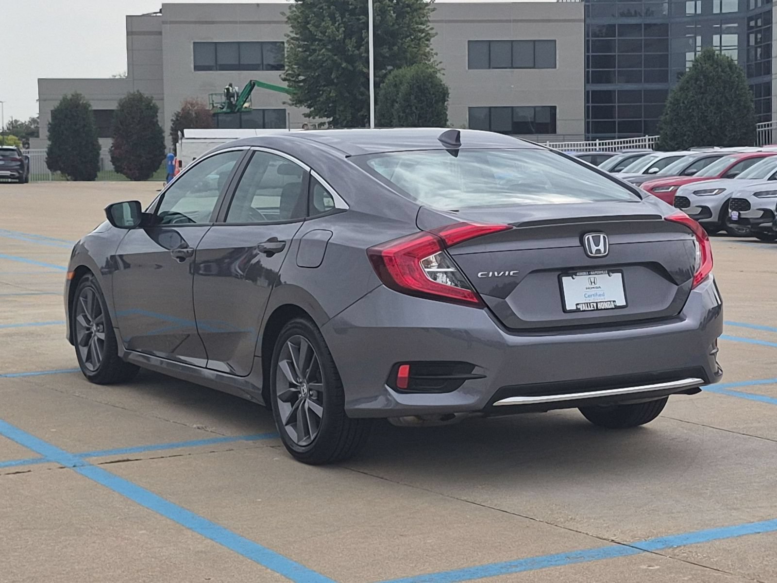 Certified 2021 Honda Civic EX image 9