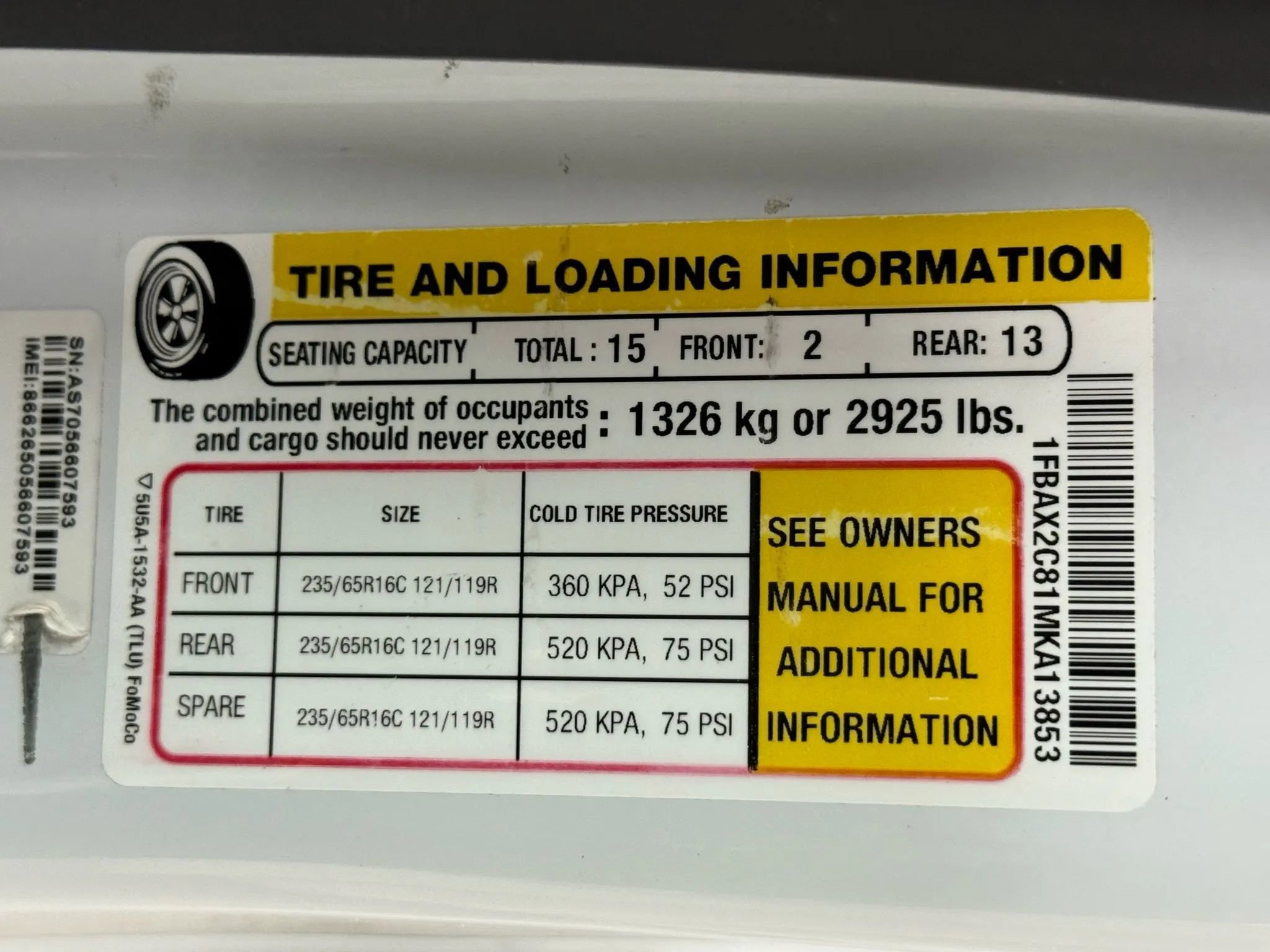 Used 2021 Ford Transit 350 XLT image 44