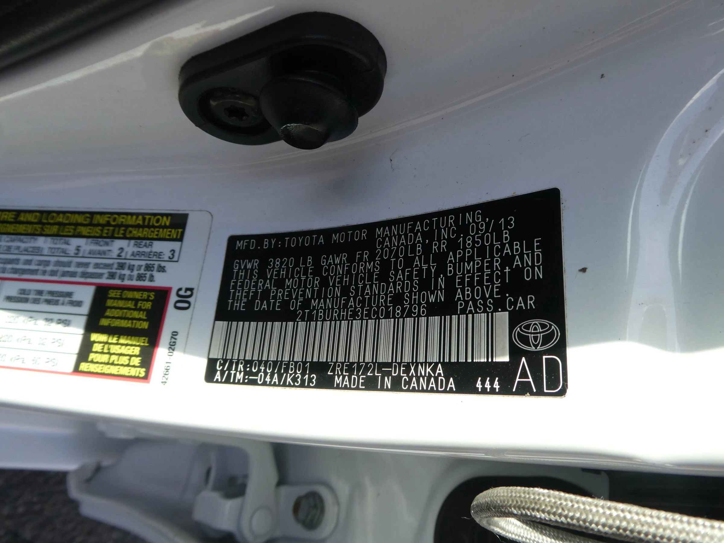 Used 2014 Toyota Corolla LE FWD image 10